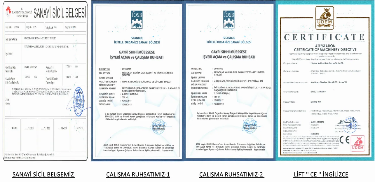 Firma Belgelerimiz